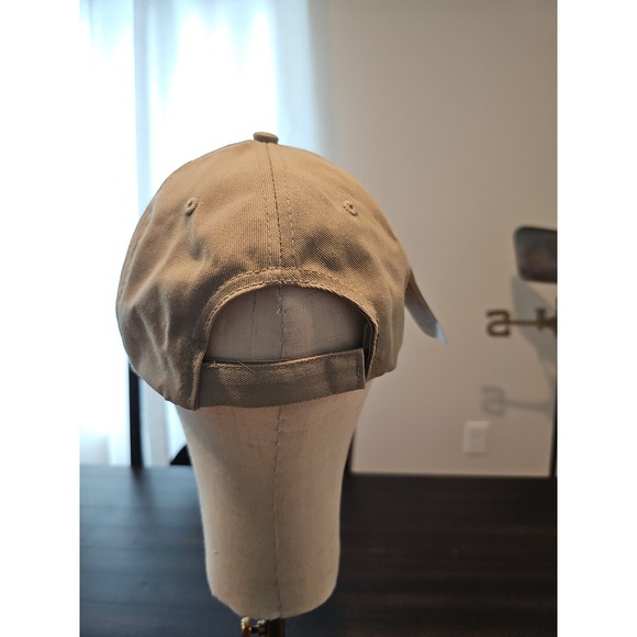 HTT Mens Beige National Estuarine Research Reserve Embroidered Crane Logo Hat - Picture 4 of 9